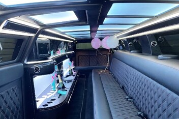 Santa Rosa Limousine Interior