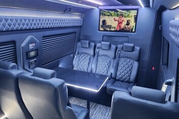 Santa Rosa Sprinter Van Interior