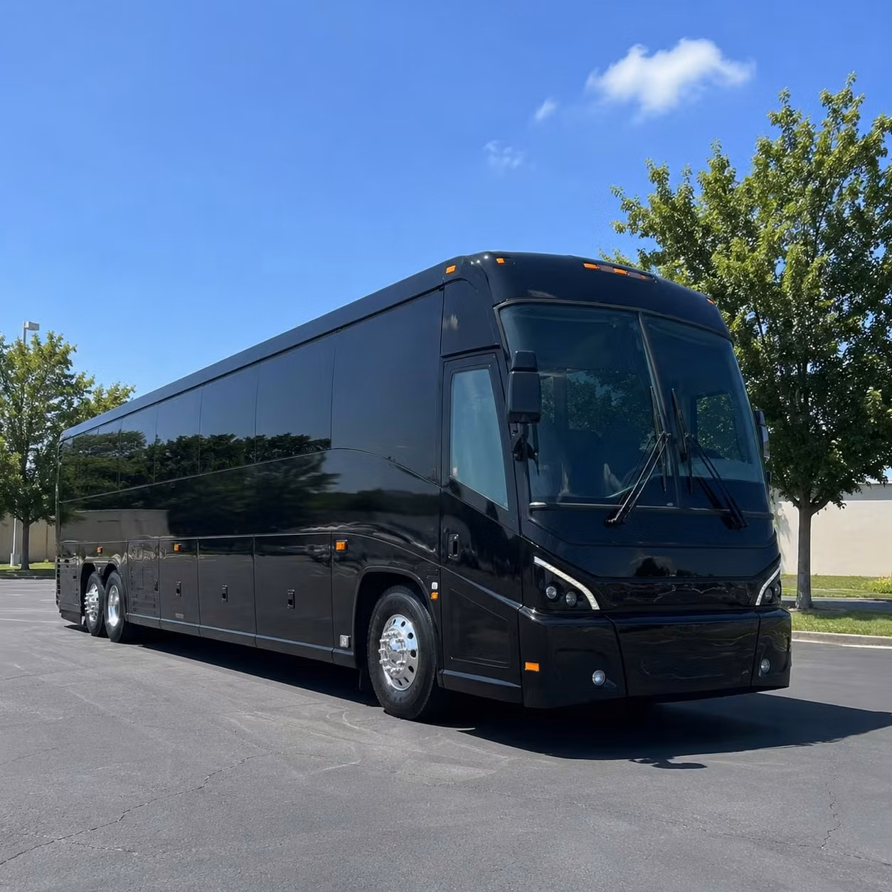 santa rosa charter bus rental exterior